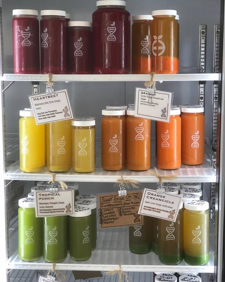 Emerge cold-pressed, organic juices are a great way to detox